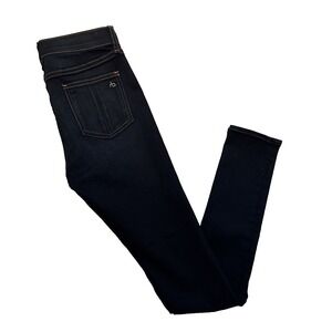 Rag & Bone Bedford High Rise Skinny Jeans Dark Wash Blue Size 26 Y2K